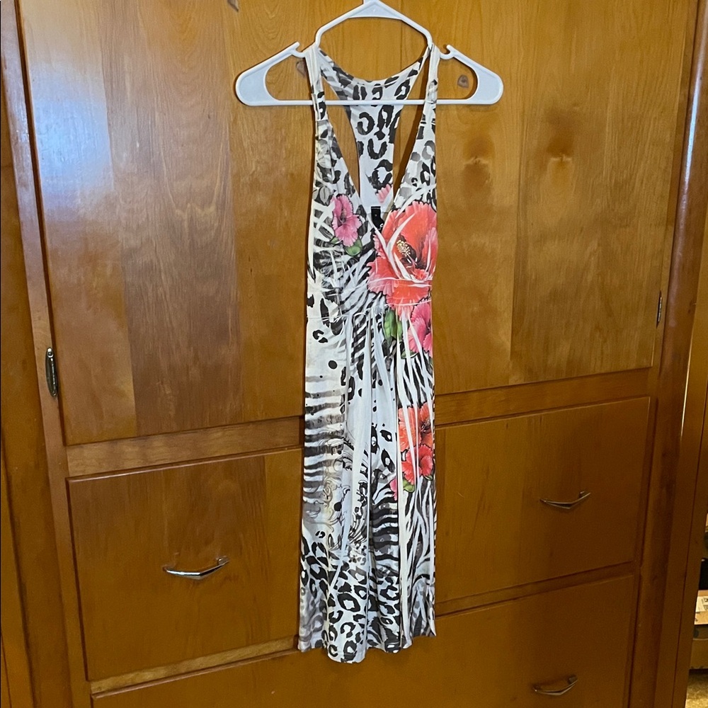 Ing Multicolor Animal Print Dress